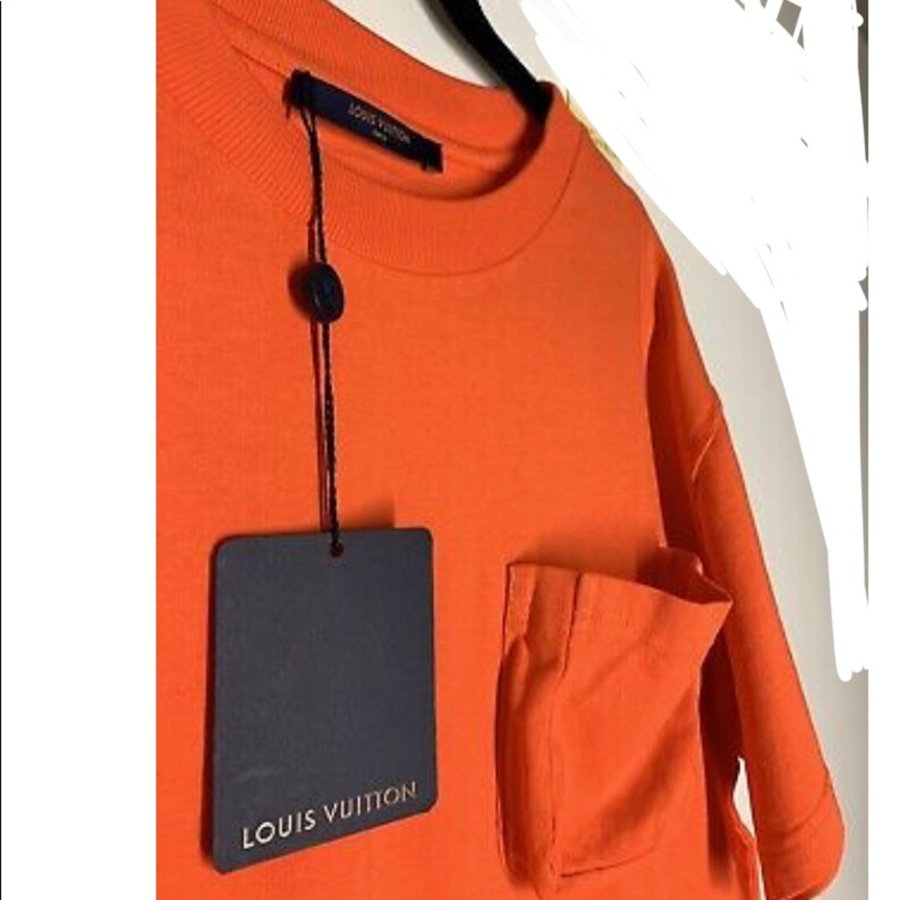 Virgil Abloh x Louis Vuitton Tee Orange, NWT